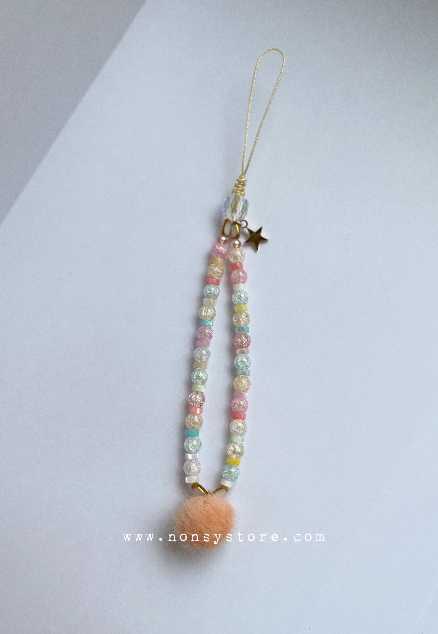 Pastel Dream Phone Charm - w/ Furball