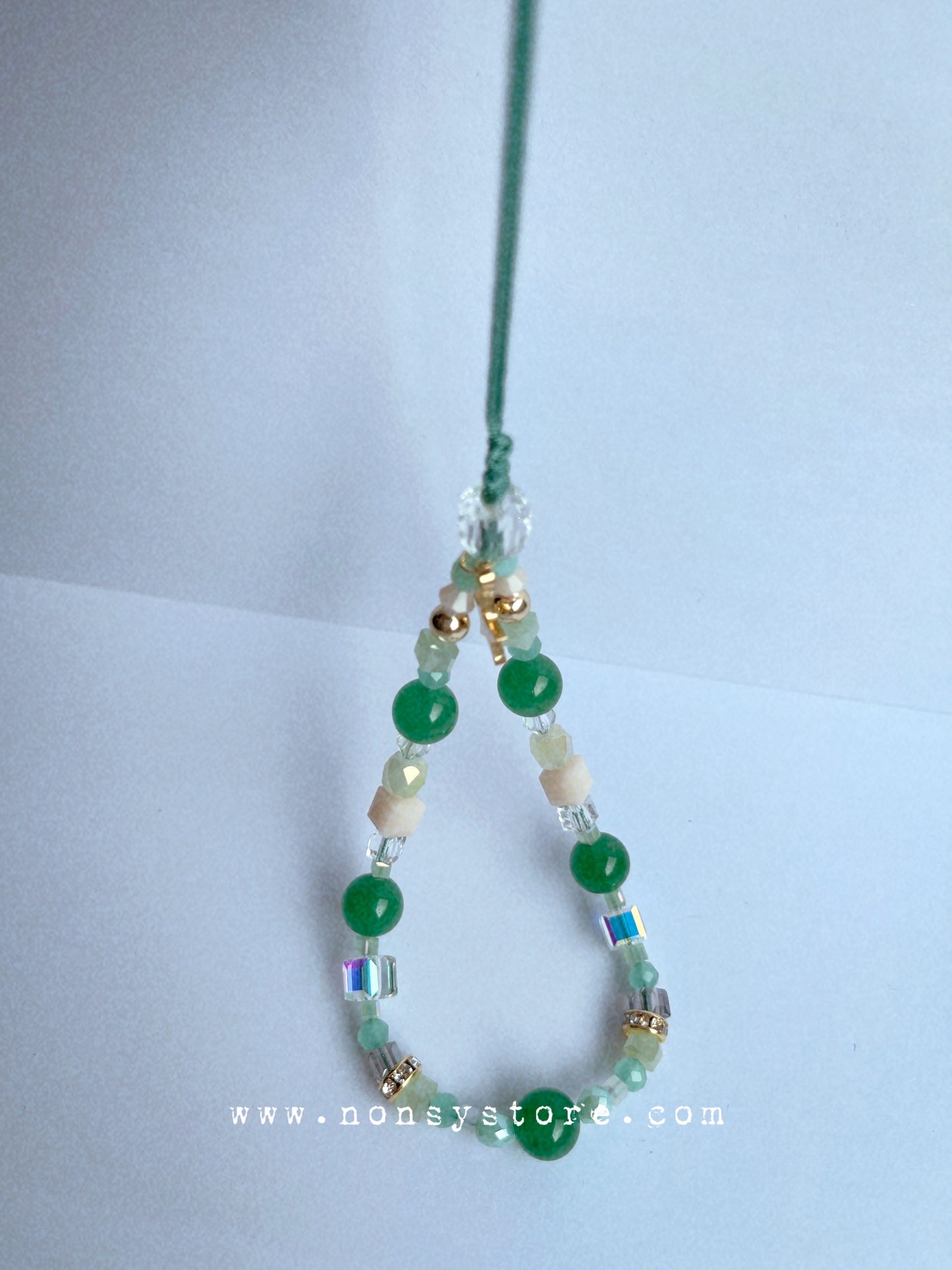 Jade Tranquility Phone Charm